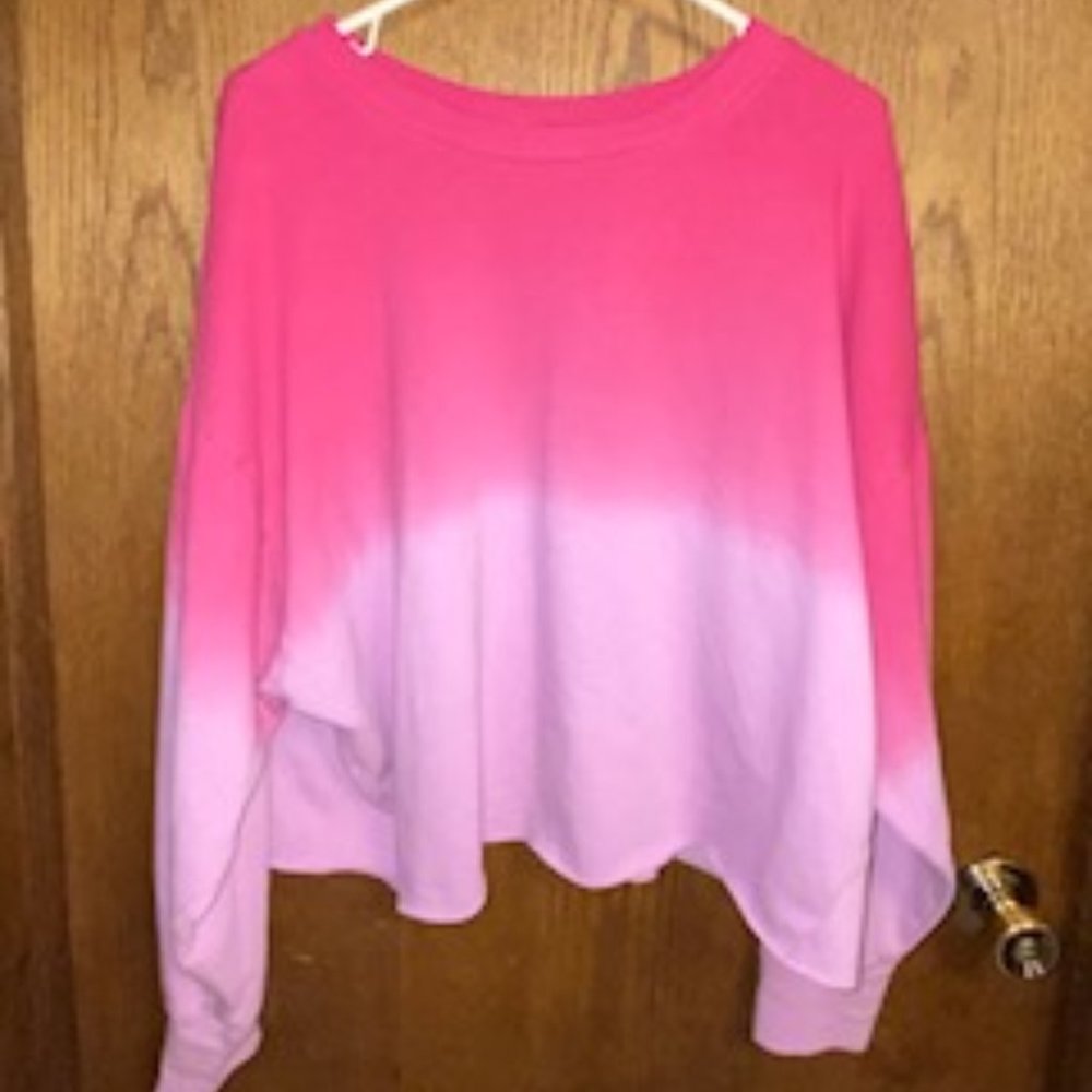 Gap XL Ombre pink Sweatshirt